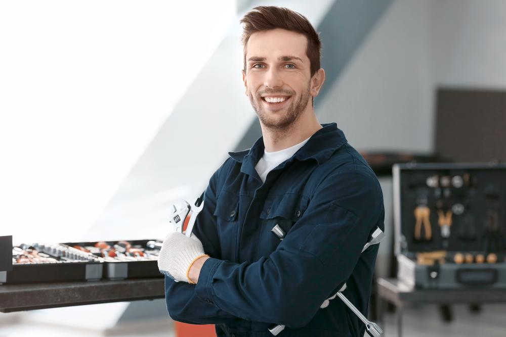 Electrician Smiling — Electrical Services in Bundanoon, NSW