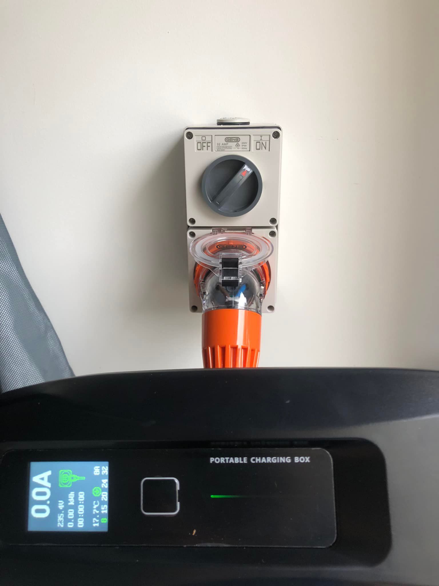 Electric Car Charging Station — Electrical Services in Renwick, NSW