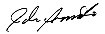 A close up of a person 's signature on a white background.