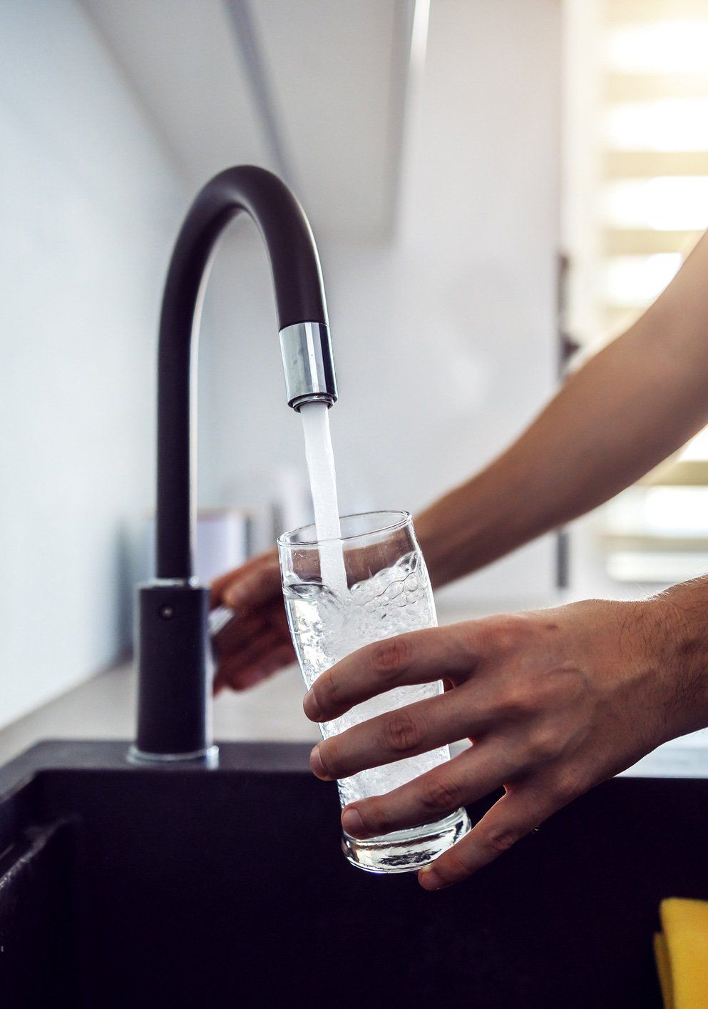 Clean Water From Faucet — Ballinger, TX — Brent Jones Plumbing LLC