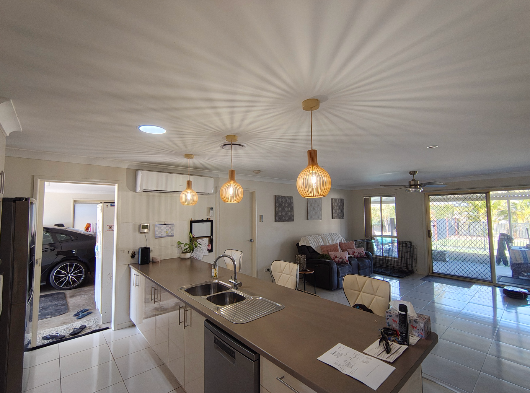 Blue Moon Properties Storefront With Signage and Listings Displayed in the Windows — NTR Electrical In Toogoom, QLD