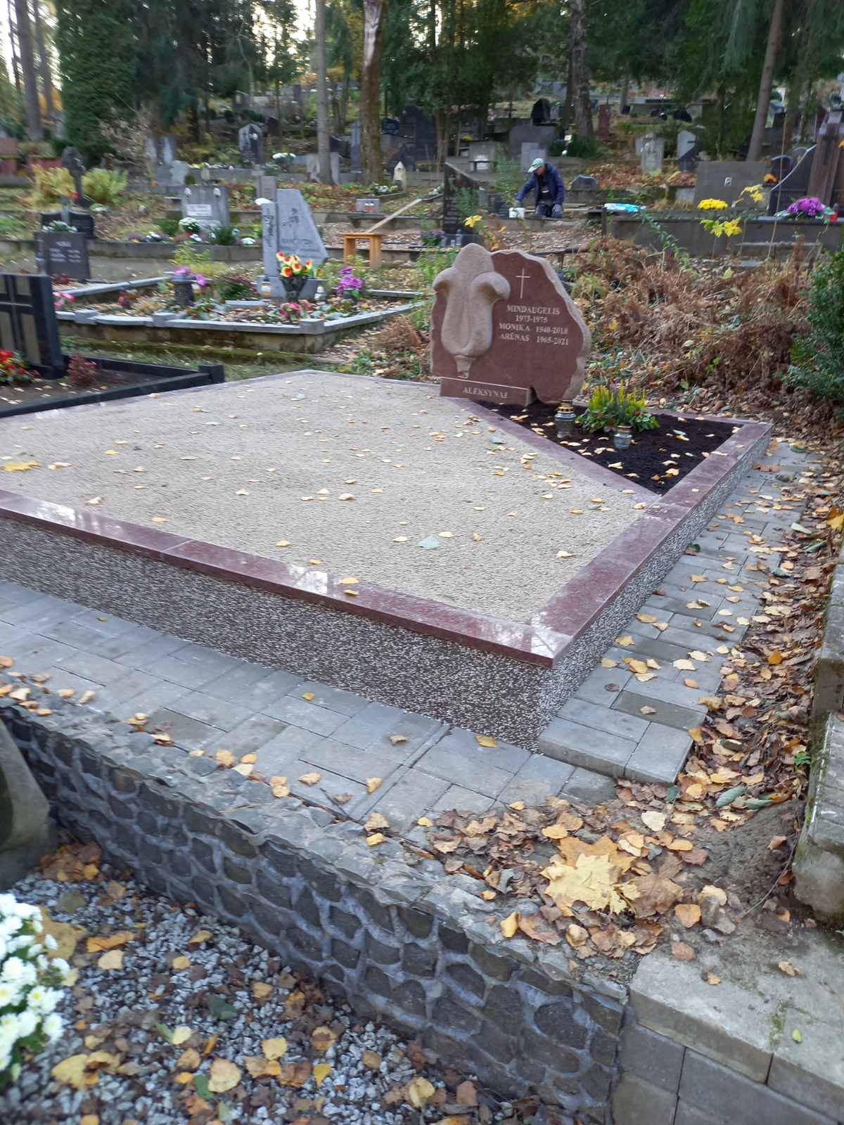 Granito plokščių gamyba