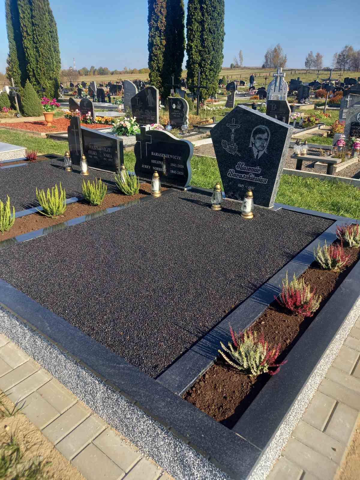 Granito plokščių gamyba