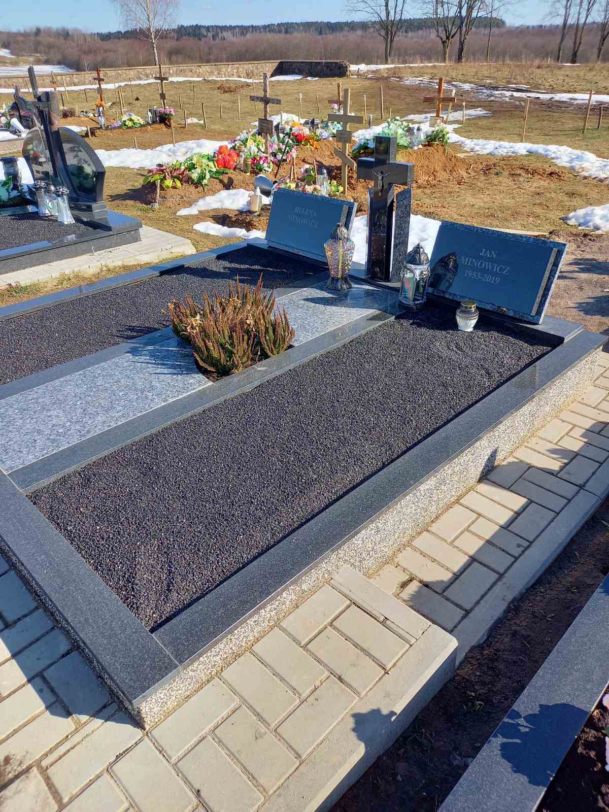 Granito plokščių gamyba