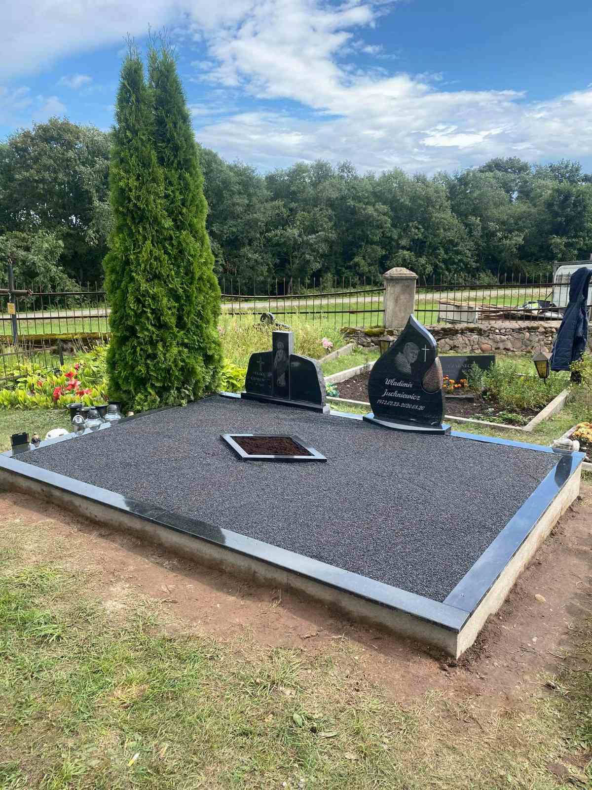 Granito plokščių gamyba