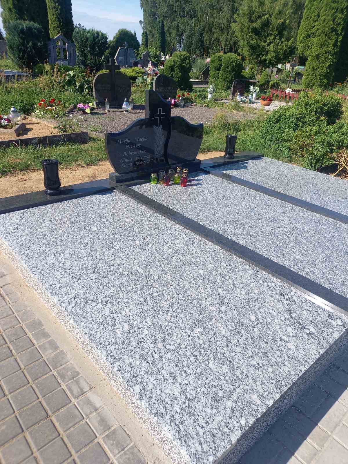 Granito plokščių gamyba