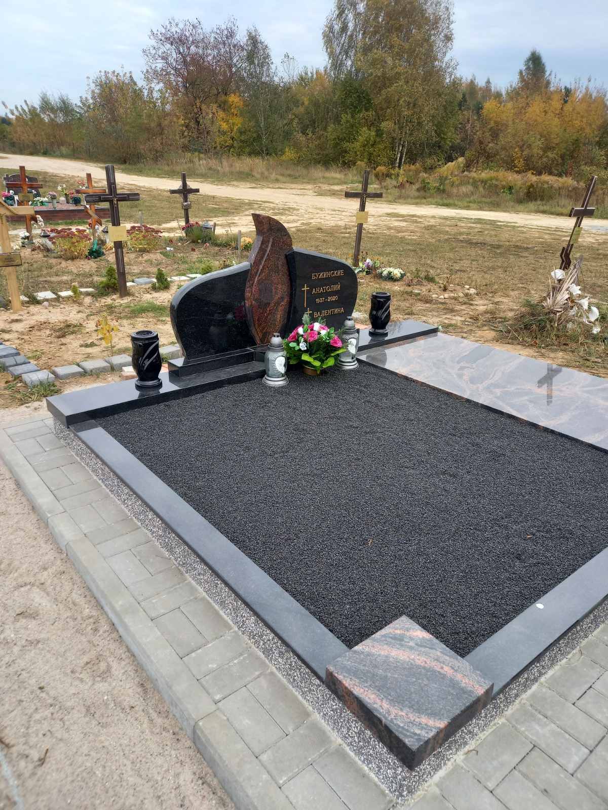 Granito plokščių gamyba