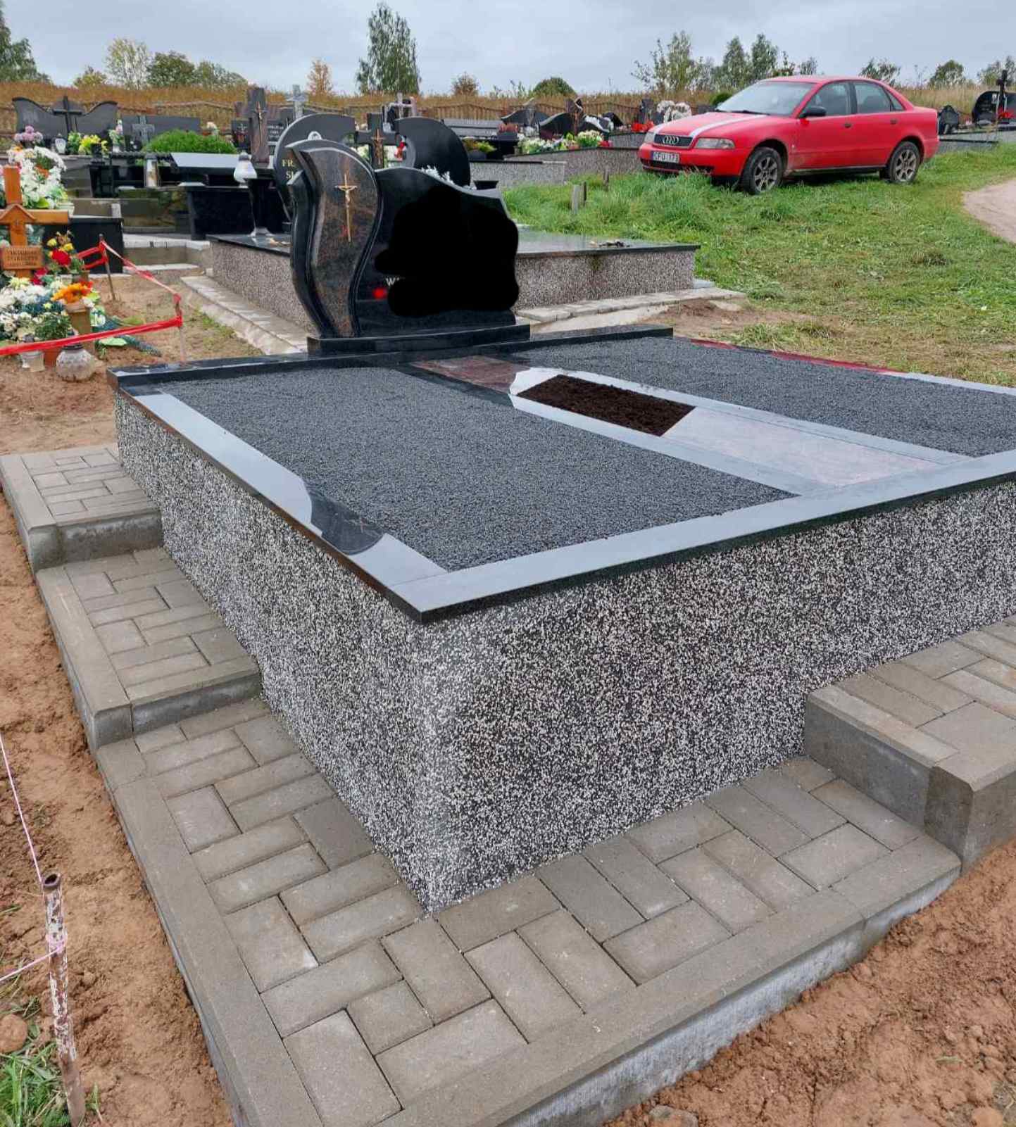 Granito plokščių gamyba