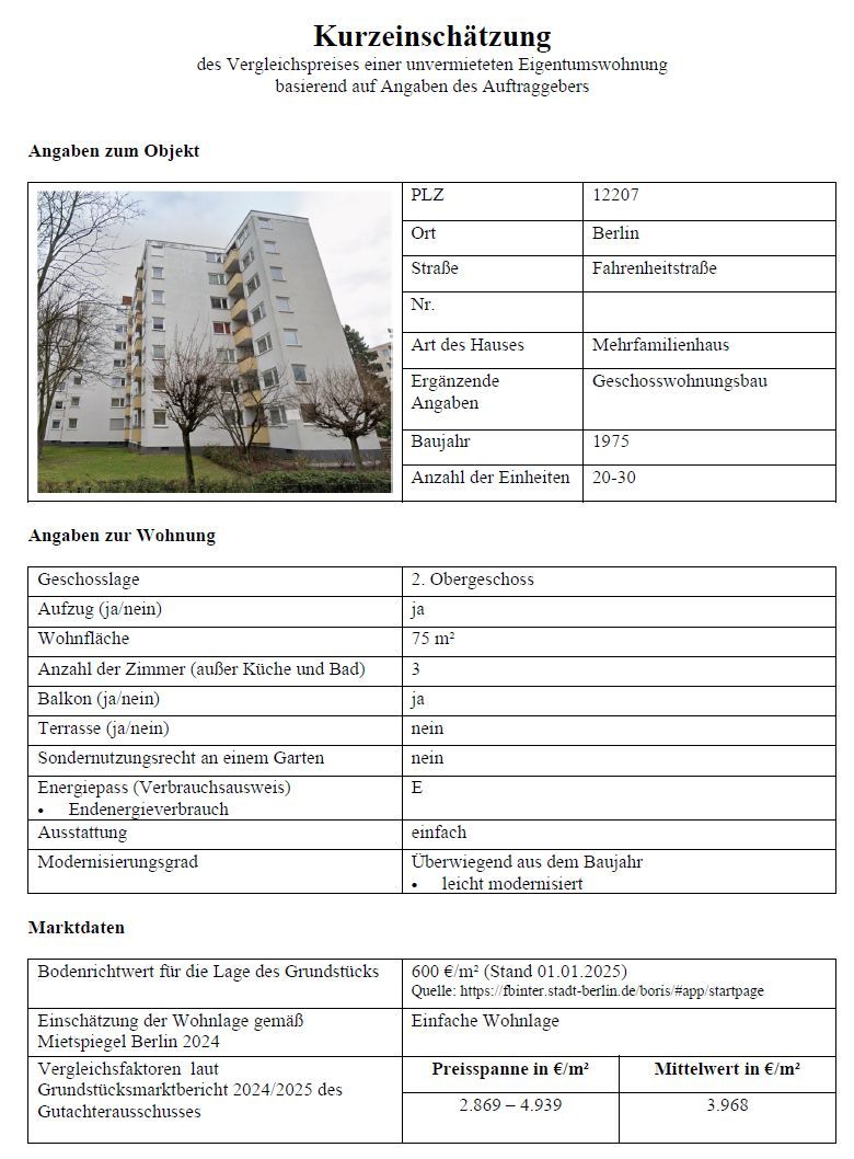 Eine Karte von Berlin mit verschiedenfarbigen Gebieten