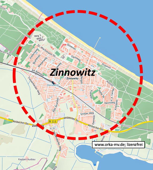 Ostseebad Zinnowitz - Ihr Immobiliengutachter