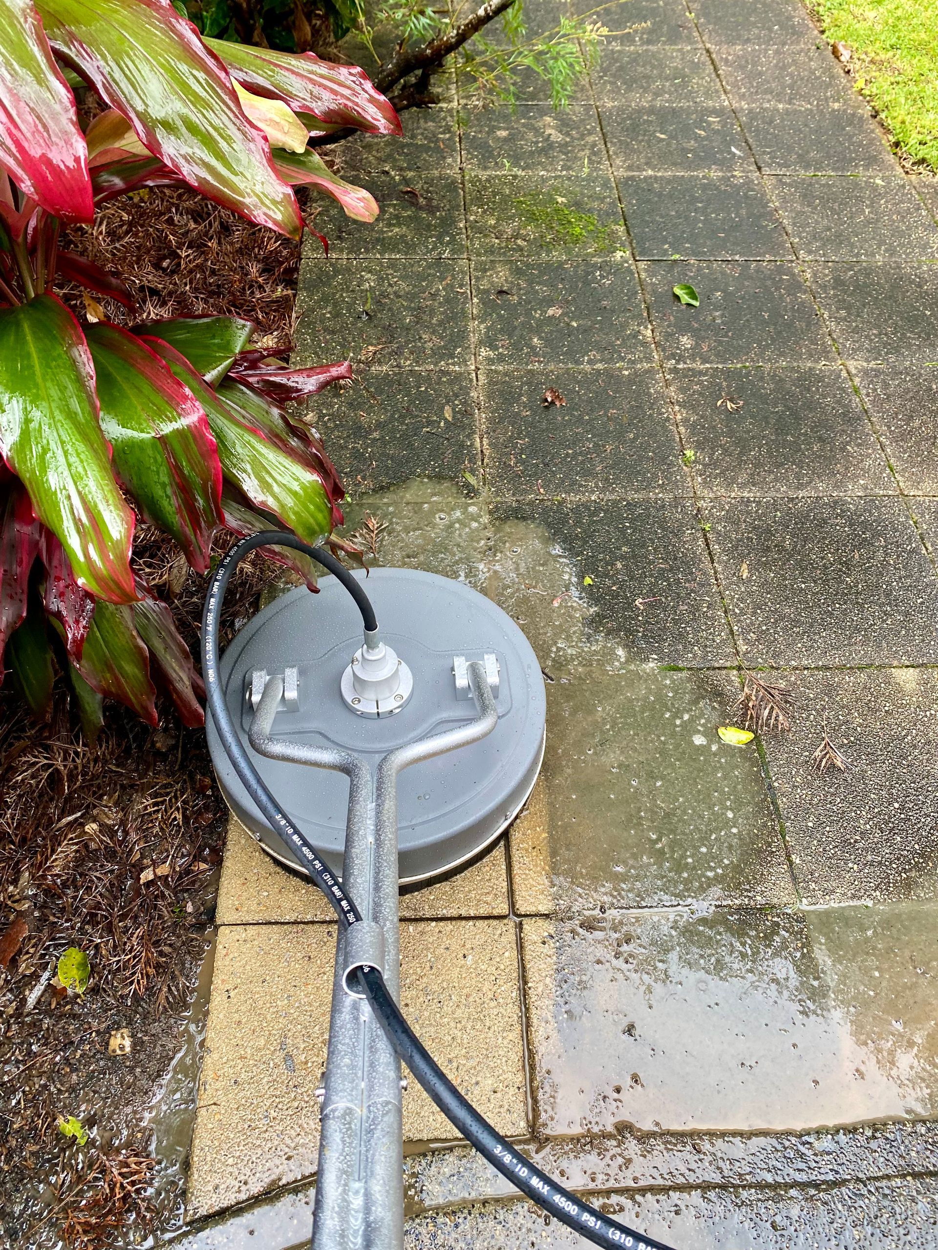 Pressure Washing Walkway — Freshwater Exterior Cleaning in Lismore, NSW