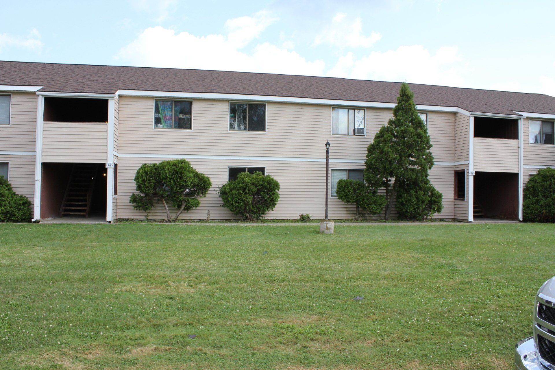 Maple Manor Exterior Apartment Building
