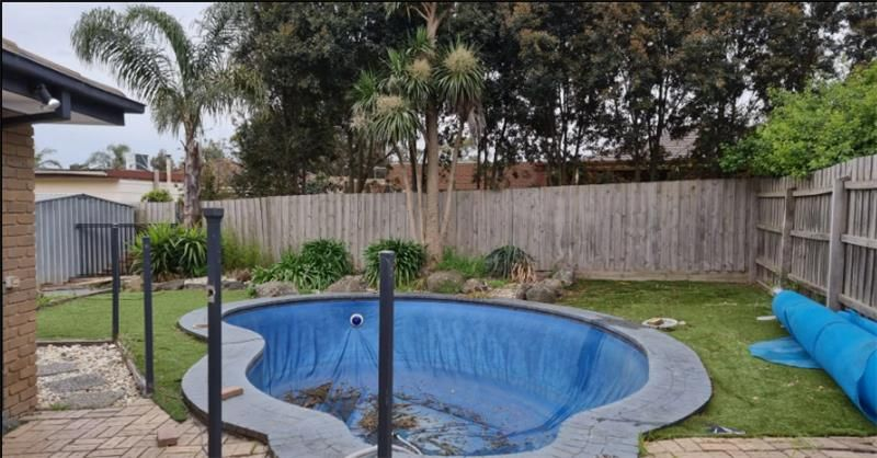 A Damaged Vinyl Pool Liner — All Over Pool Removals in Upwey, VIC