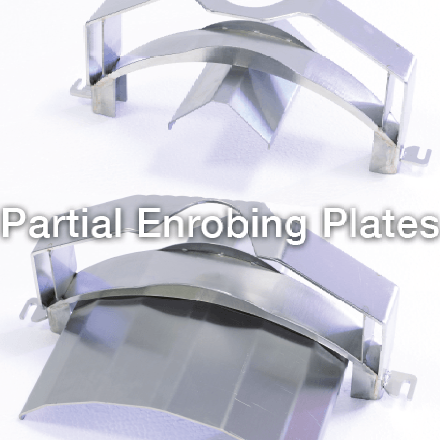 PARTIAL ENROBING PLATES