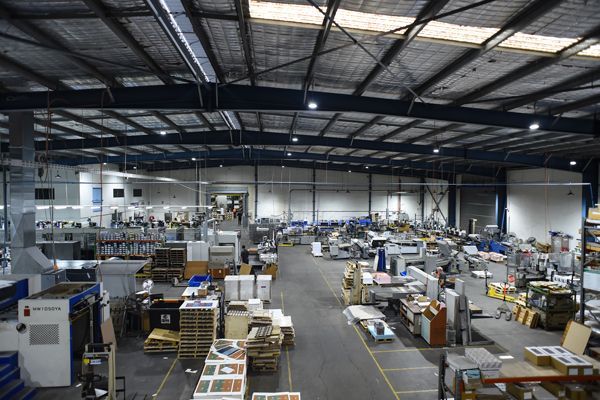 Printing Area — Wetherill Park, NSW — Bright Print Group