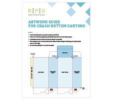 BPG Artwork Guide for Crash Bottom Cartons — Wetherill Park, NSW — Bright Print Group