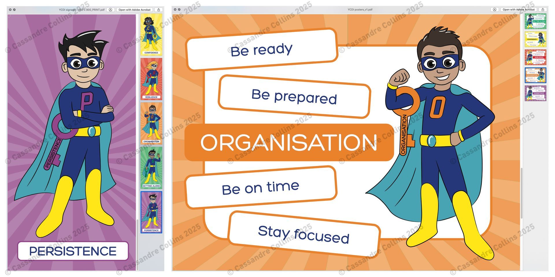 screenshot of artwork supplied for printing