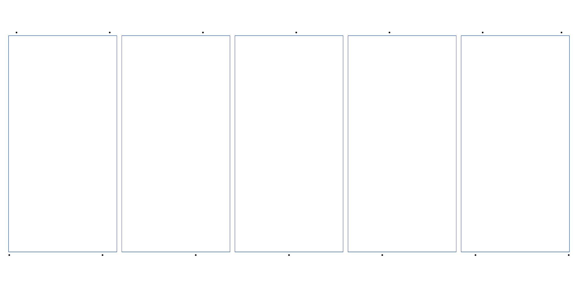 guide lines and dots for position registration