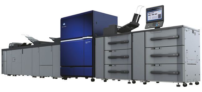 A large format printing machine