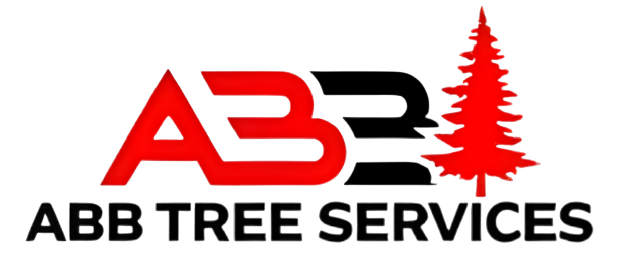 The logo for abb tree services 