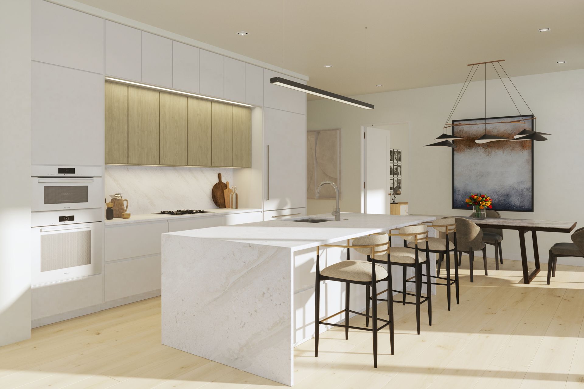 VIO Sandy Springs Kitchen Rendering