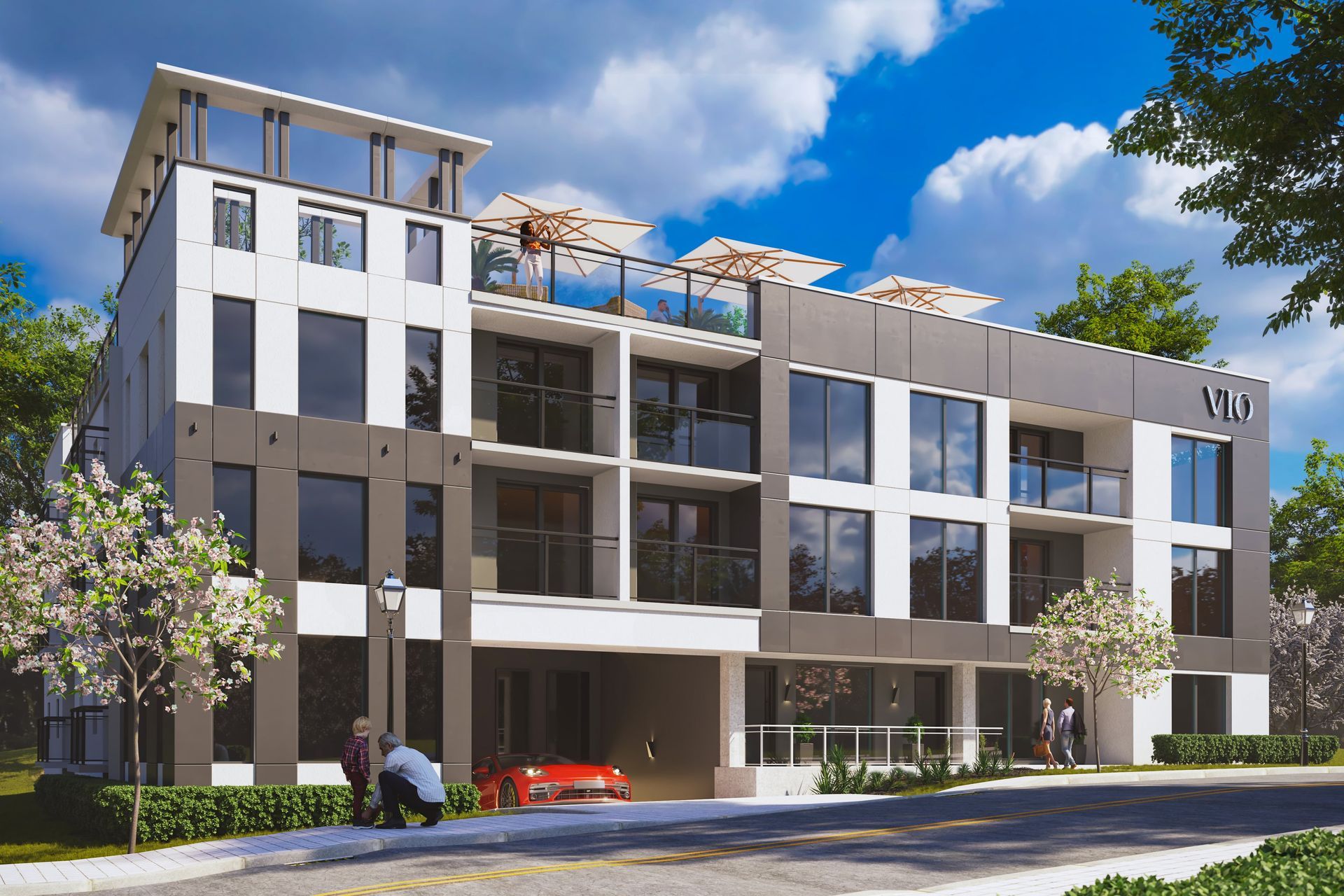 VIO Sandy Springs Exterior Rendering