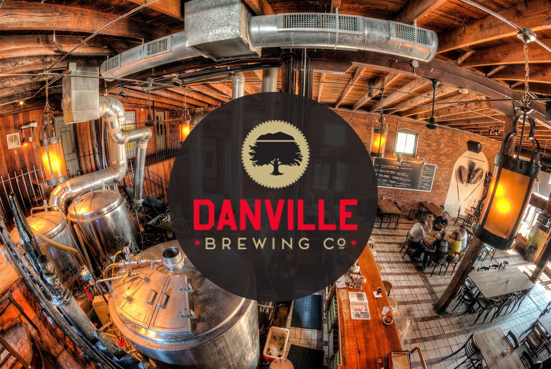 A picture of a brewing company called danville brewing co.
