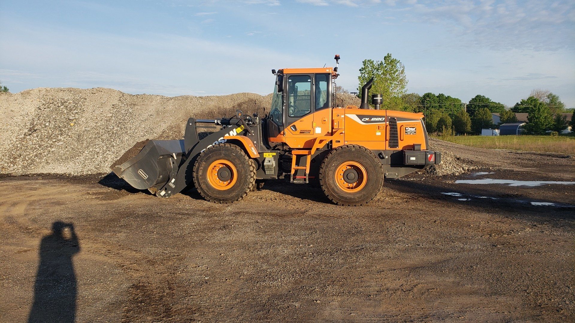 Parked Bulldozer — West Middleton, IN — Rice Tree Company Inc.