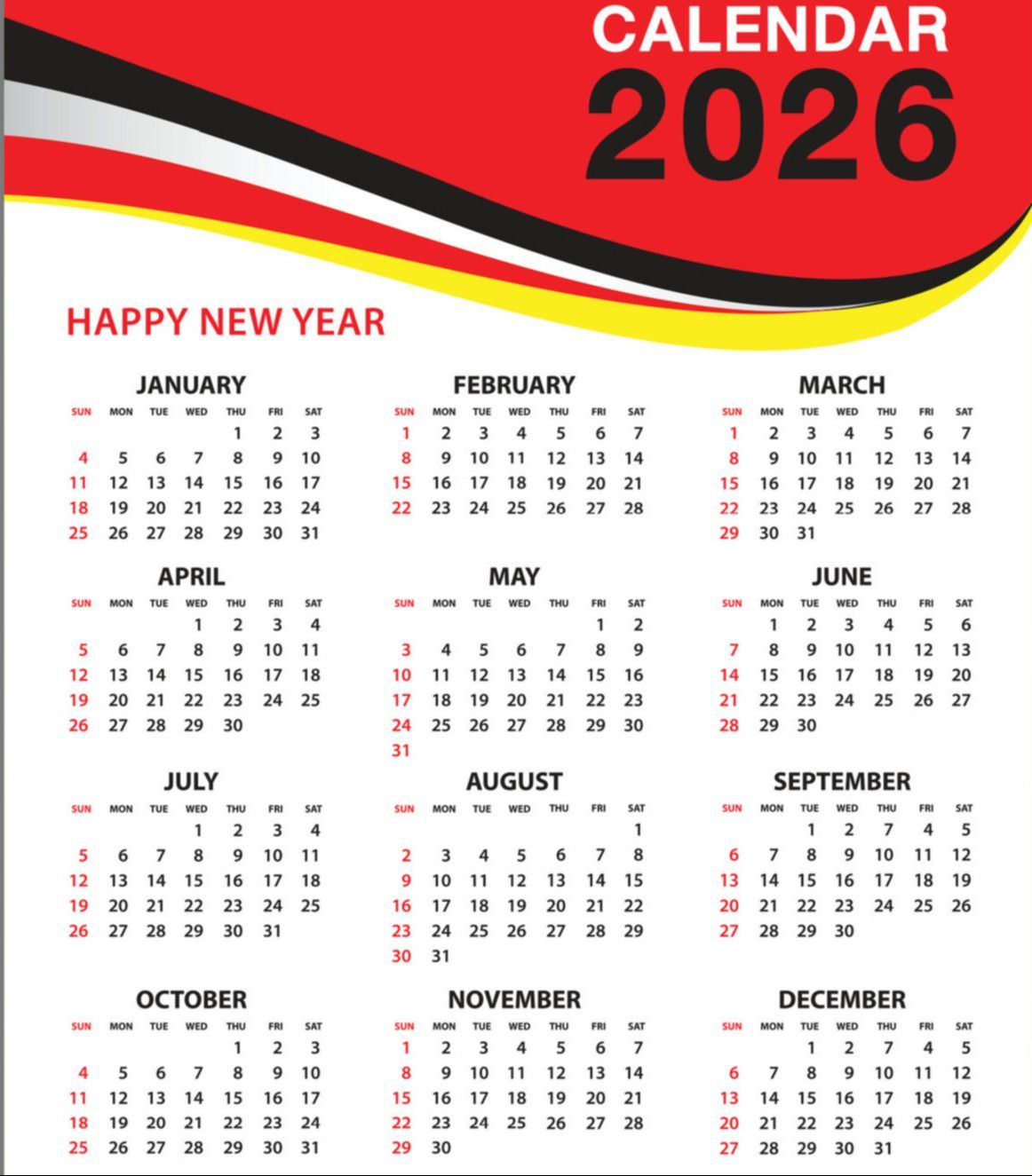 Brent Hensley 4 Jasper County Recorder of Deeds Calendar Page Banner