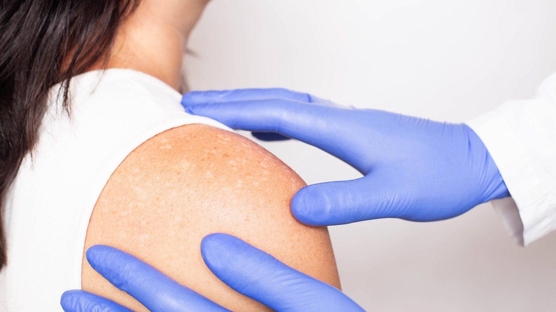 Dermatologist Conducts Medical Examination — Voorhees, NJ — Bennett K. Schwartz, M.D.