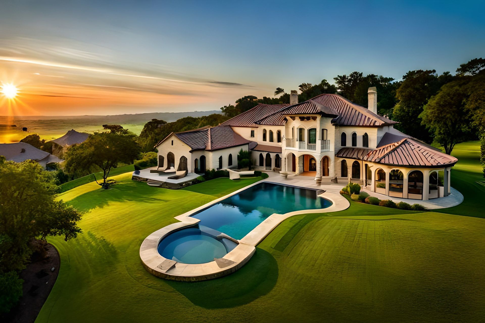 house vs estate in DFW texas