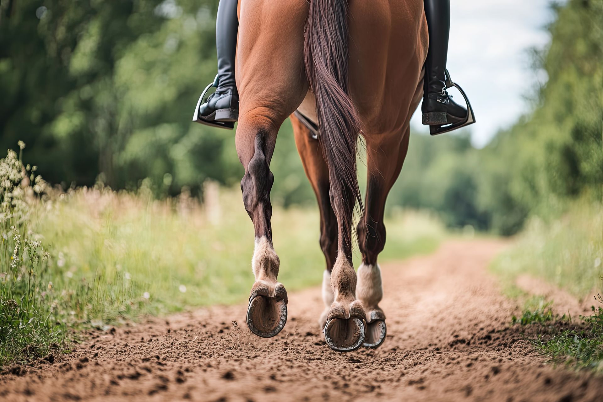 maintaining horseback riding trails