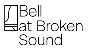 A black and white logo for bell at broken sound.