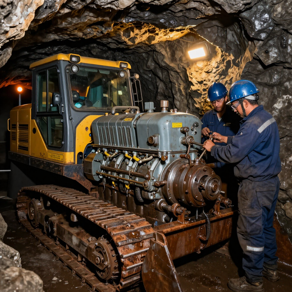 Mantenimiento de equipos mineros
