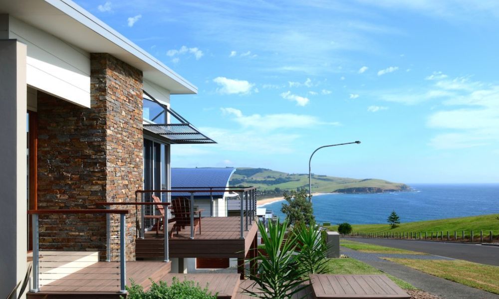 A House With a Balcony Overlooking the Ocean — QBC Constructions In Gerringong, NSW