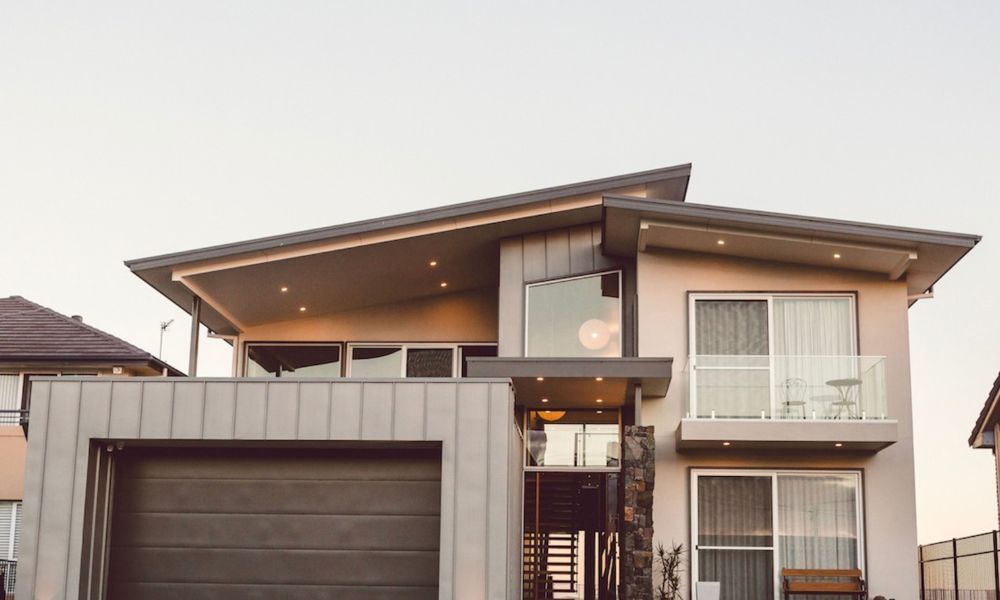 A Large House With a Garage and a Balcony — QBC Constructions In Shellharbour, NSW