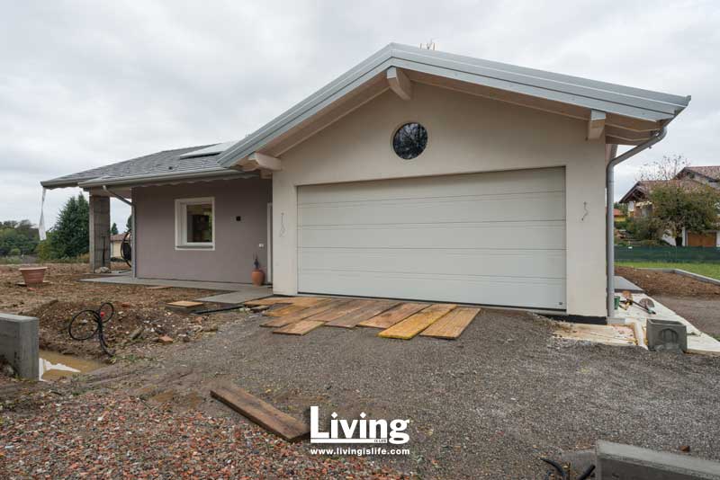 libreria in legno su misura