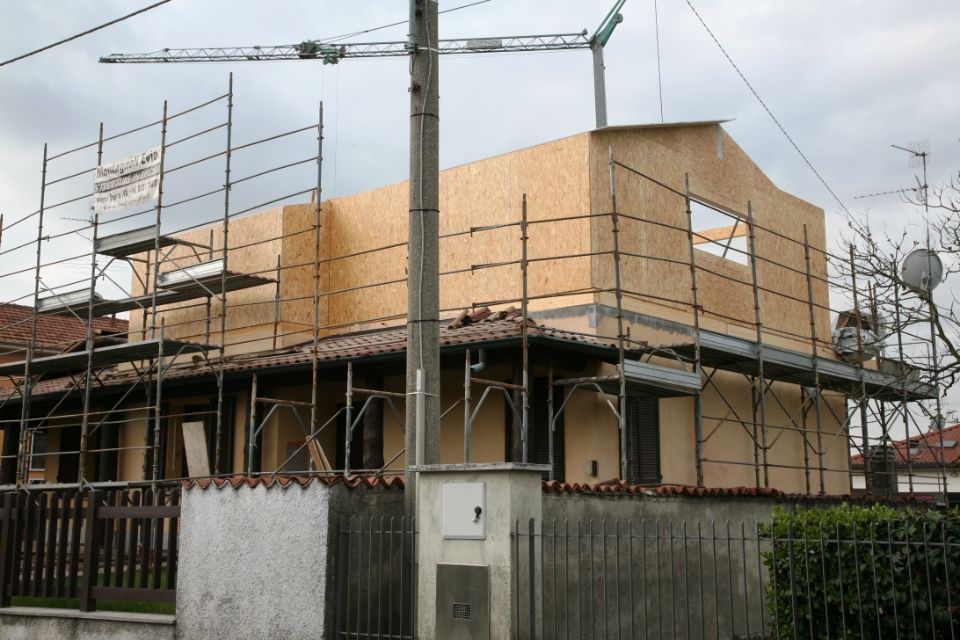 realizzazione casa in legno