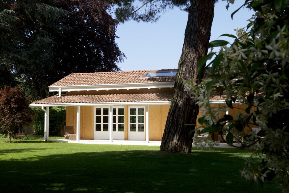 casa moderna con nuova copertura