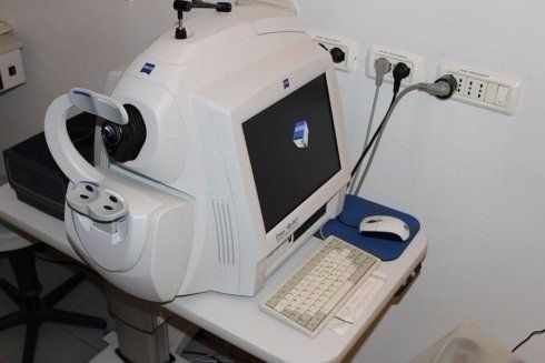 strumento Zeiss per test visivo