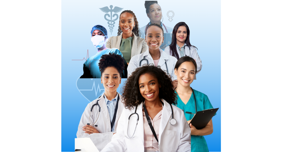 Women doctors of color with a personal brand