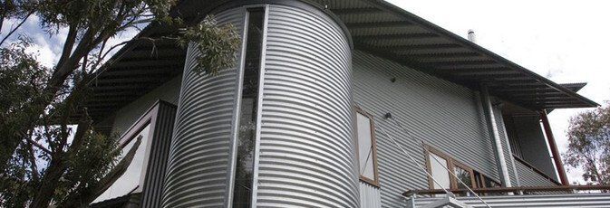 Stylish Blue Orb Roofing