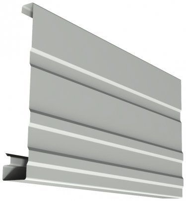 Lysaght Novaline Gutter Image with White Background – Rozelle, Nsw – Kfc Roofing Supplies