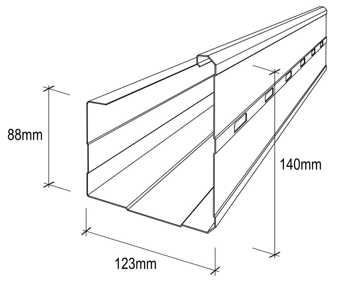 The S Pattern Gutter – NSW – KFC Roofing