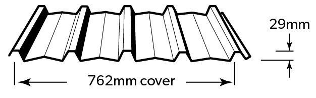 Trimdek® Size Specifications – Rozelle, Nsw – Kfc Roofing Supplies