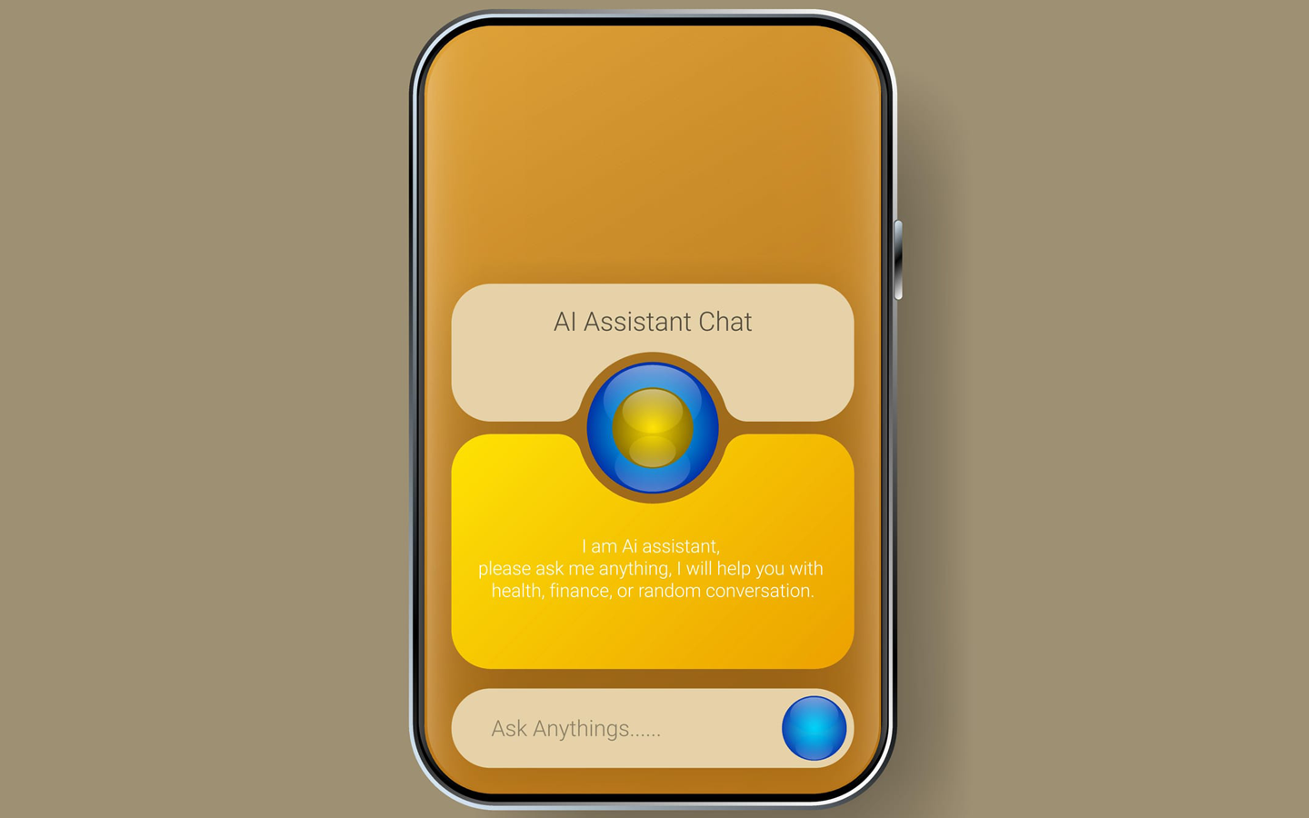 Ai chat on a phone to help businesses