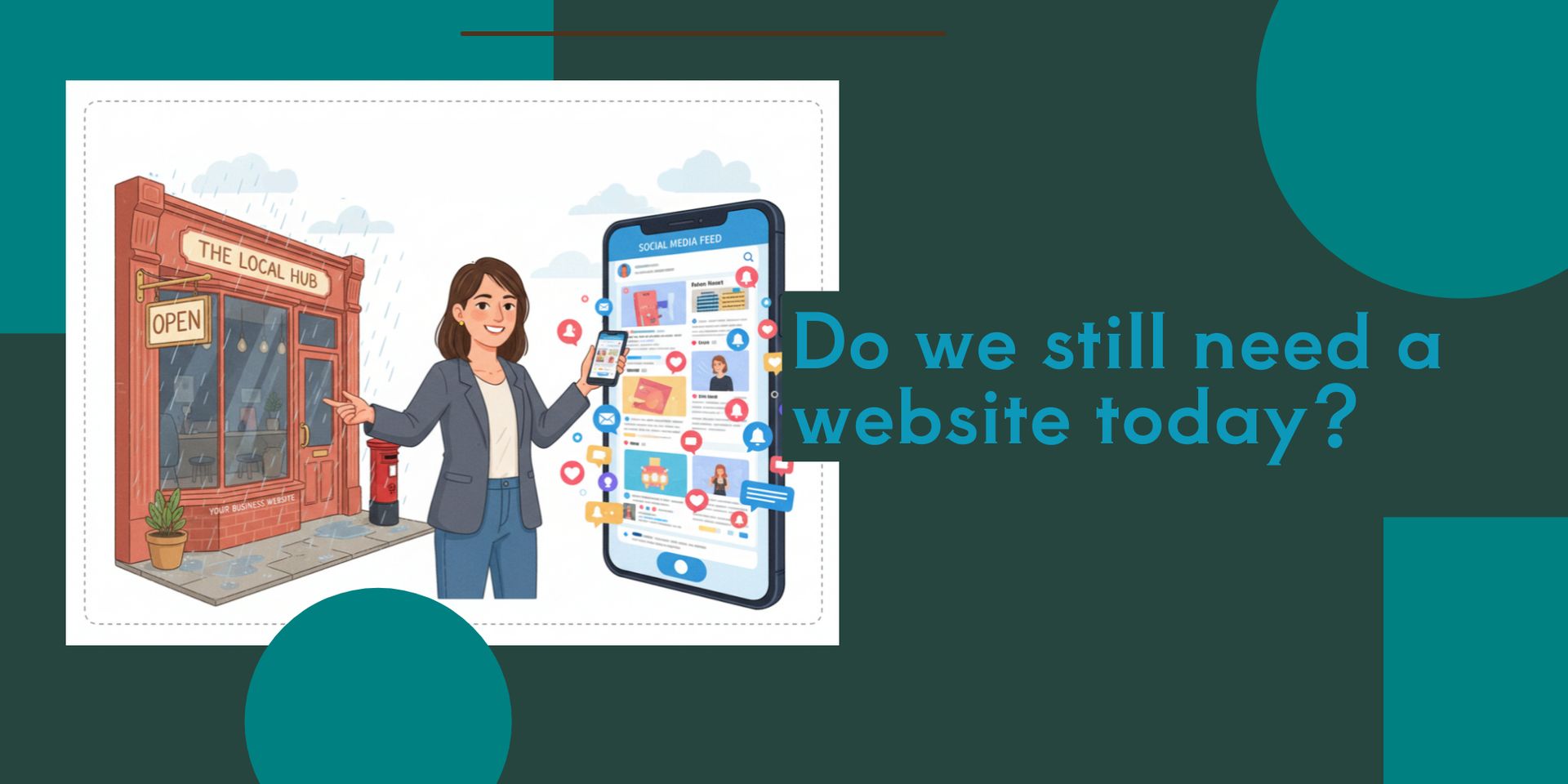 Do We Still Need a Website When Everyone’s on Social Media?