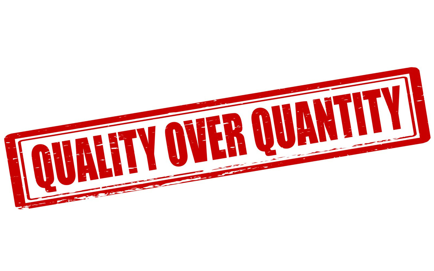 Red rectangular stamp with the words