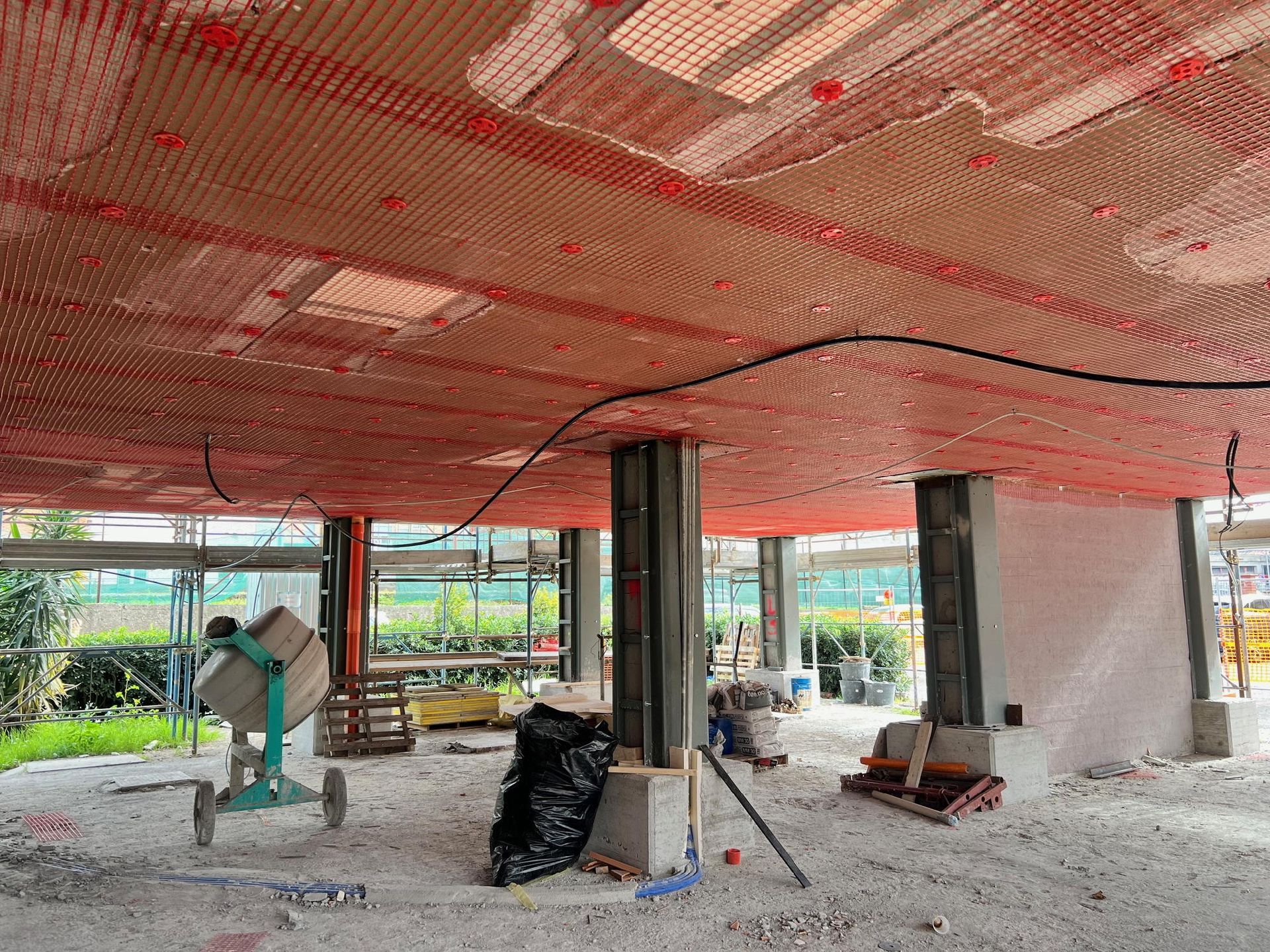 consolidamento fondamenta acciaio Prostudio Sarzana