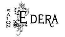Salon Edera logo with ornate 